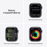 Apple Watch Nike Series 7 GPS 41mm Midnight Aluminium Case with Anthracite/Black Nike Sport Band
