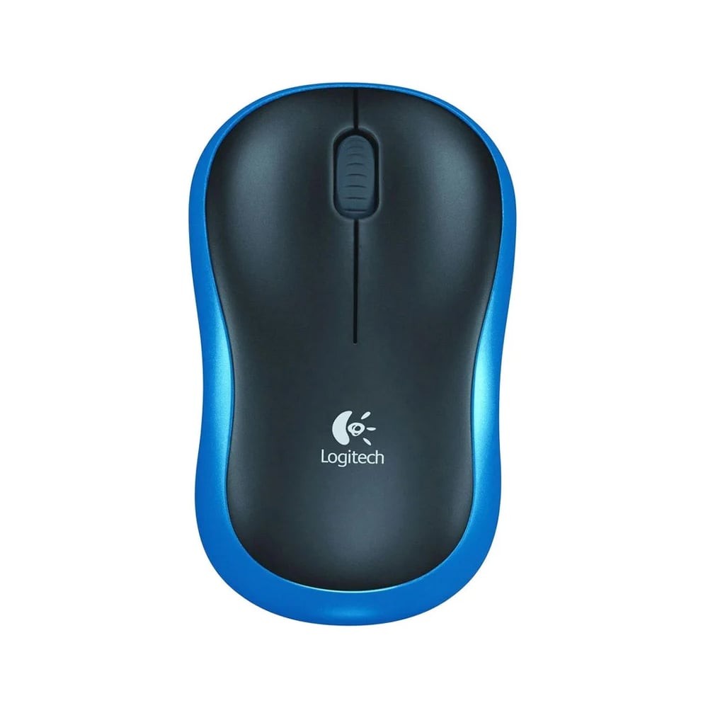 เมาส์ไร้สาย Logitech Wireless Mouse M185 Blue