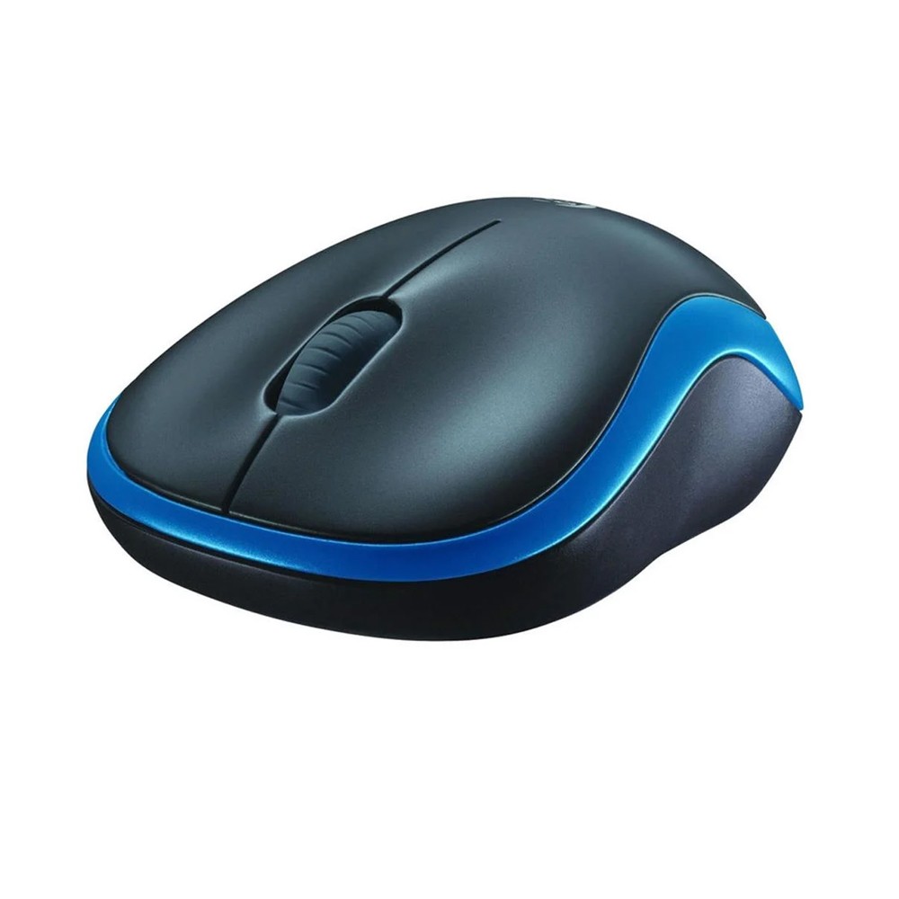 เมาส์ไร้สาย Logitech Wireless Mouse M185 Blue