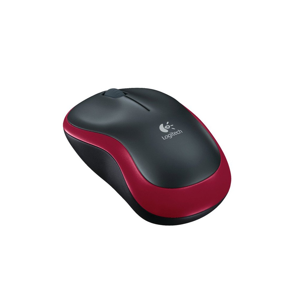 เมาส์ไร้สาย Logitech Wireless Mouse M185 Red