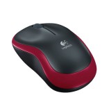 เมาส์ไร้สาย Logitech Wireless Mouse M185 Red