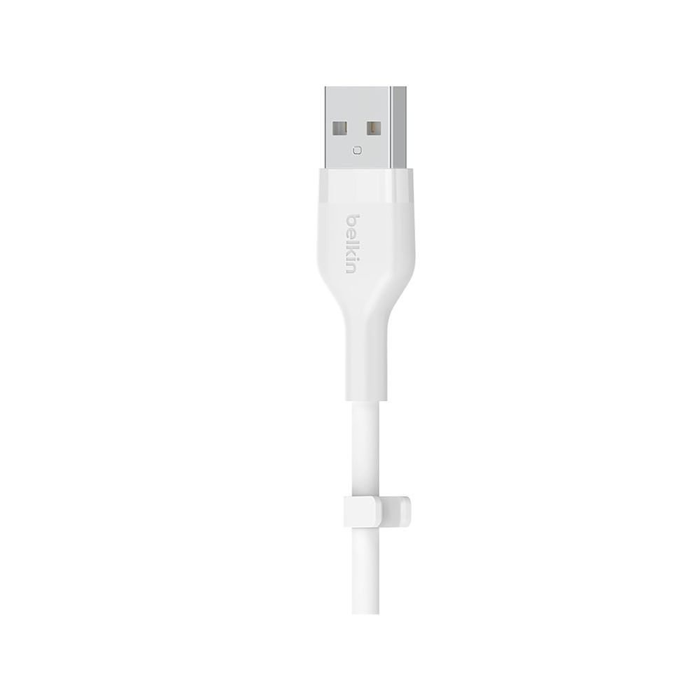 สายชาร์จ Belkin USB-A to USB-C Cable BOOST CHARGE Flex 1M. White (CAB008bt1MWH)