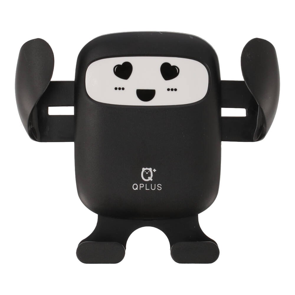 QPLUS Car holder Love Face - Black