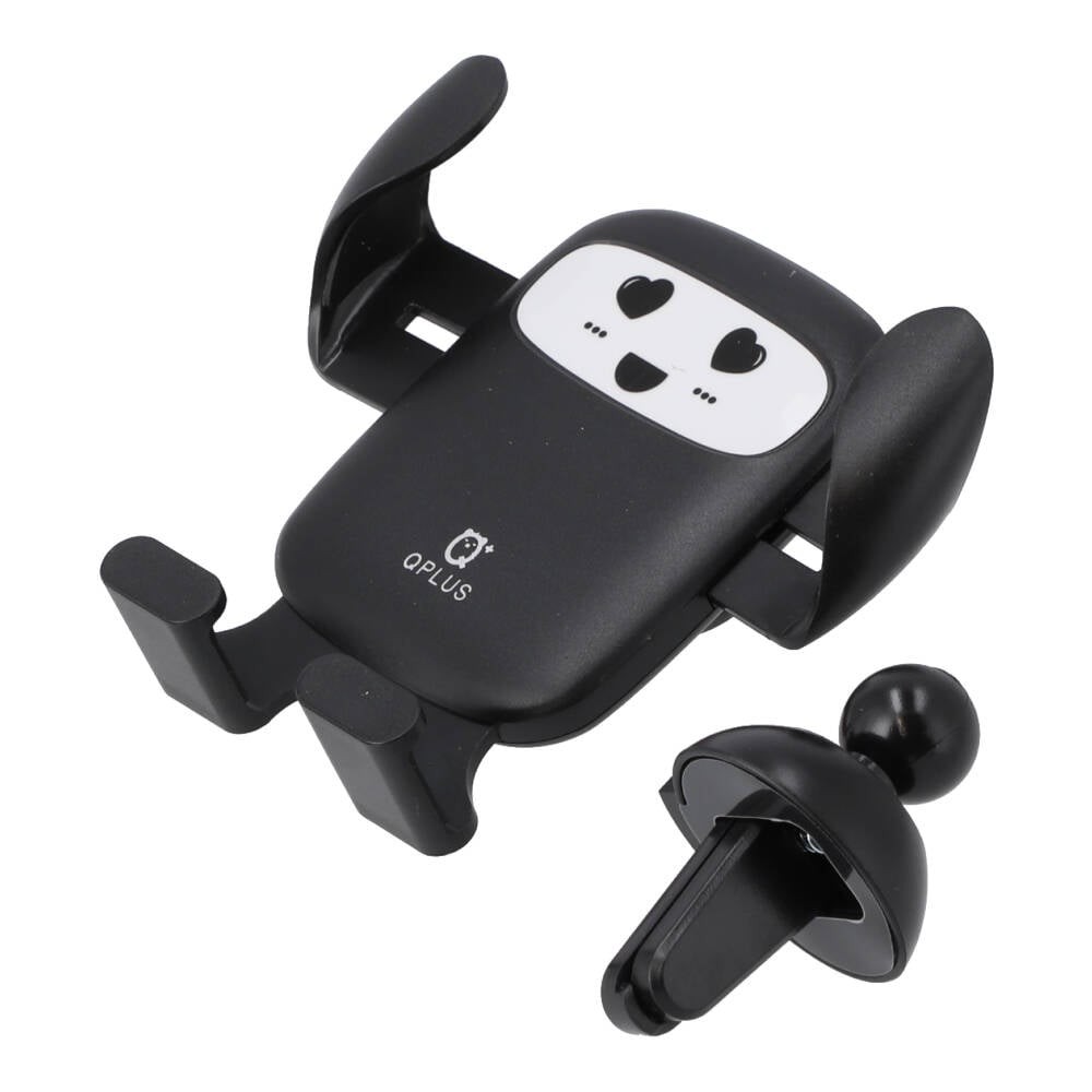 QPLUS Car holder Love Face - Black