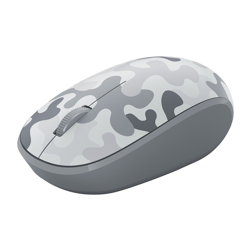 เมาส์บลูทูธ Microsoft Bluetooth Mouse Camo White