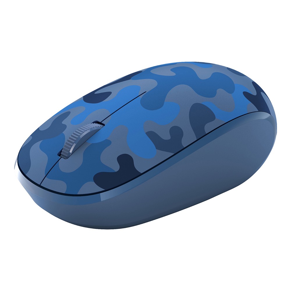 เมาส์บลูทูธ Microsoft Bluetooth Mouse Camo Blue