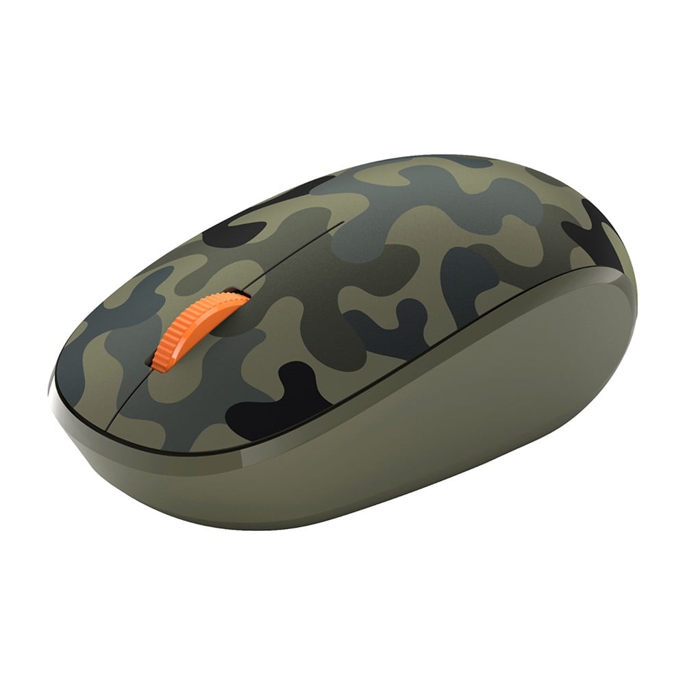 เมาส์บลูทูธ Microsoft Bluetooth Mouse Camo Green