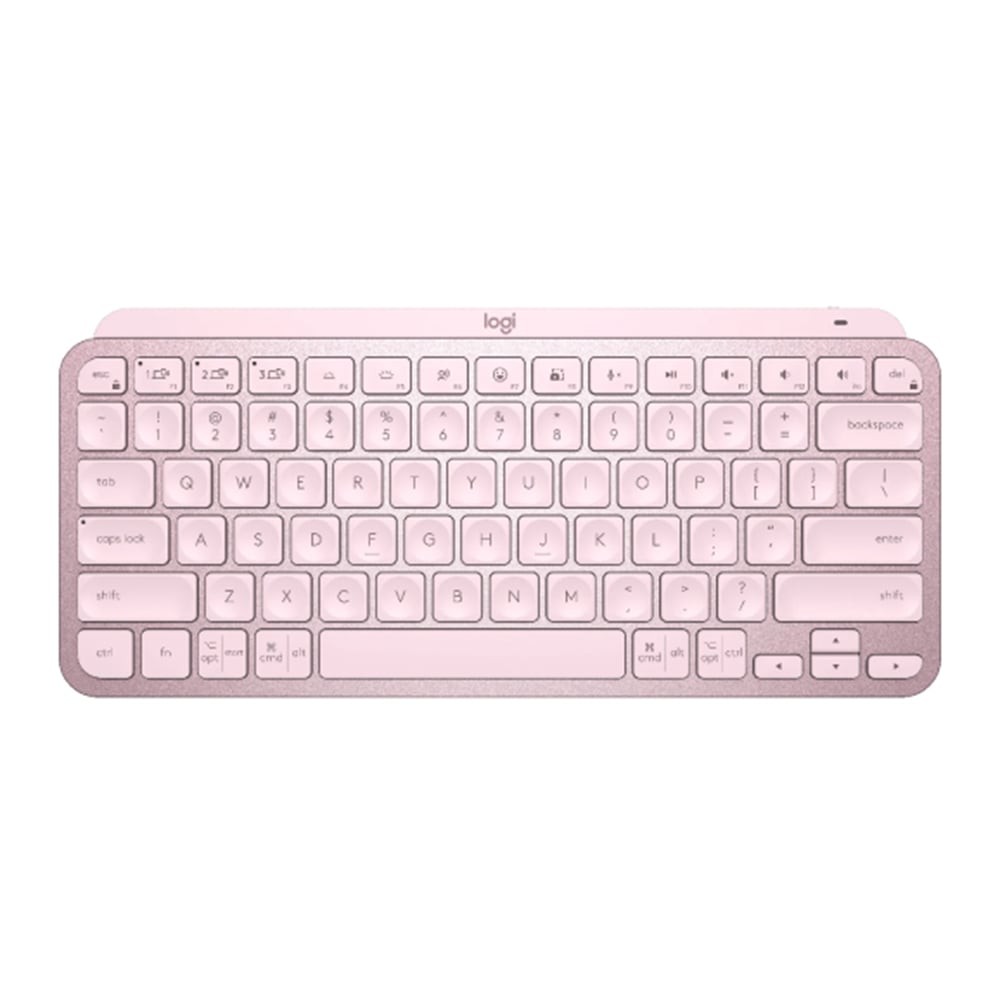 คีย์บอร์ด Logitech Bluetooth Keyboard MX Keys Mini Rose (EN)