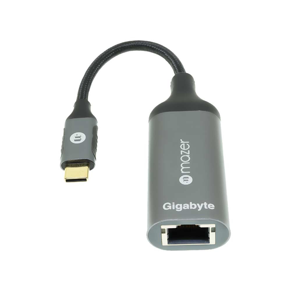 Mazer USB-C to Lan adapter (M-USBCAL354-GY) Grey