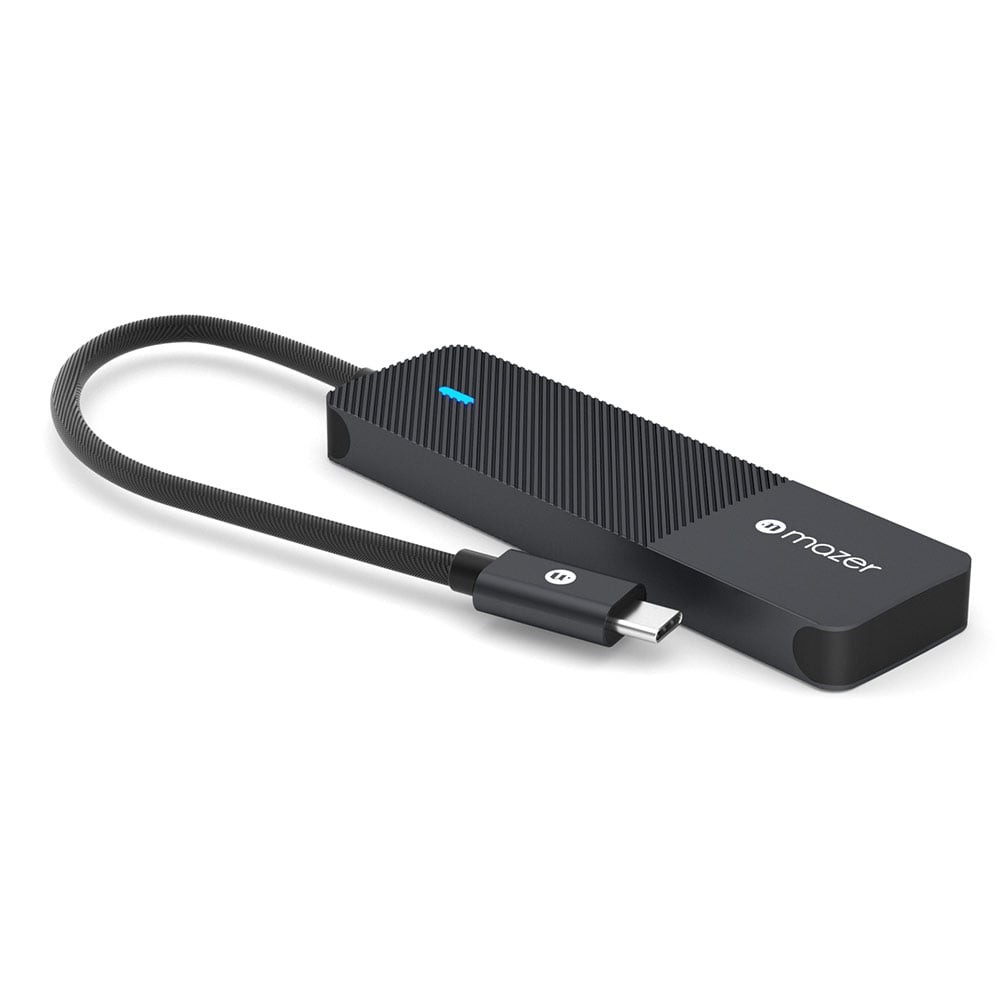 Mazer Port Hub 4-in-1 USB-C to USB3.0  (M-UC2MULTI7000-BK) Black