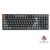 Keychron Gaming Keyboard K4 V.2 Wireless Mechanical Gateron (Hot-swappable) Red Switch DG