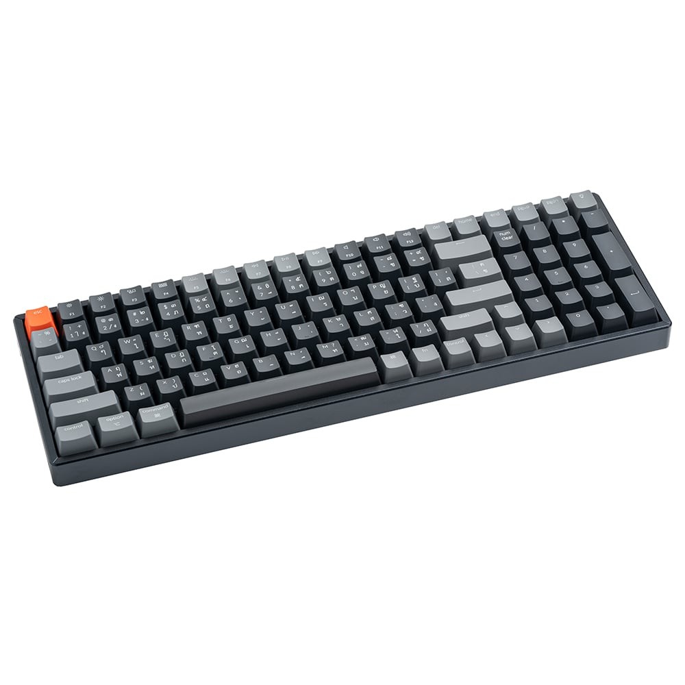 คีย์บอร์ดเกมมิ่ง Keychron Gaming Keyboard K4 V.2 Wireless Mechanical Gateron (Hot-swappable) Blue Switch DG