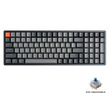 คีย์บอร์ดเกมมิ่ง Keychron Gaming Keyboard K4 V.2 Wireless Mechanical Gateron (Hot-swappable) Blue Switch DG