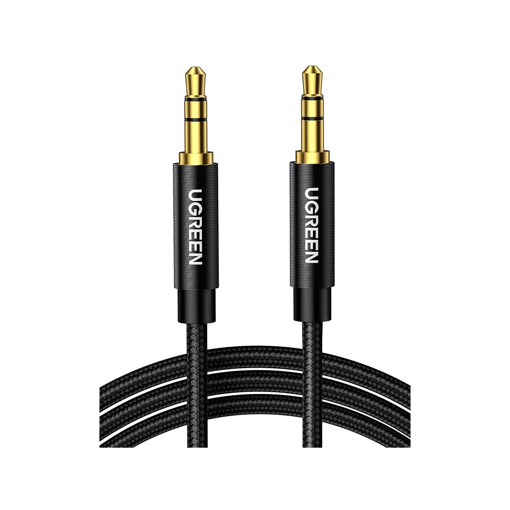 UGREEN AUX 3.5mm M to M Nylon Cable 1M. Black