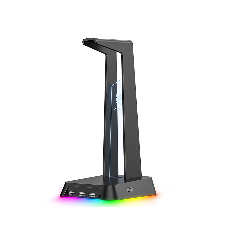 ที่วางหูฟัง Onikuma Headphone Stand Yama with RGB Black