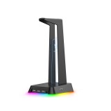 ที่วางหูฟัง Onikuma Headphone Stand Yama with RGB Black