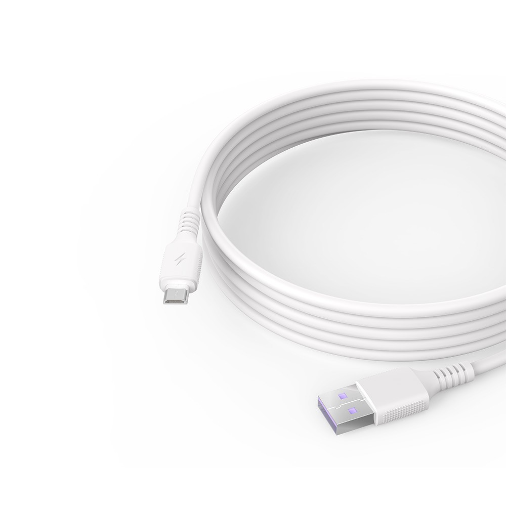 VEGER Micro USB DATA Cable 1M. White