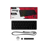 คีย์บอร์ดเกมมิ่ง HyperX Gaming Keyboard Alloy Origins 60 Red/Linear Sw (Us)