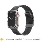 AMAZINGthing สาย Apple Watch Strap Series 6,7,8,9 (38/40/41mm) Titan Metal-Graphite Black