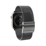 AMAZINGthing สาย Apple Watch Strap Series 6,7,8,9 (38/40/41mm) Titan Metal-Graphite Black