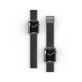AMAZINGthing สาย Apple Watch Strap Series 6,7,8,9 (38/40/41mm) Titan Metal-Graphite Black