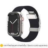 สาย AMAZINGthing Titan Weave Apple Watch 38/40/41MM Light Shadow Black