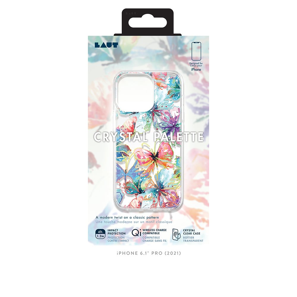 LAUT เคส iPhone 13 Pro Crystal Palette Iridescent