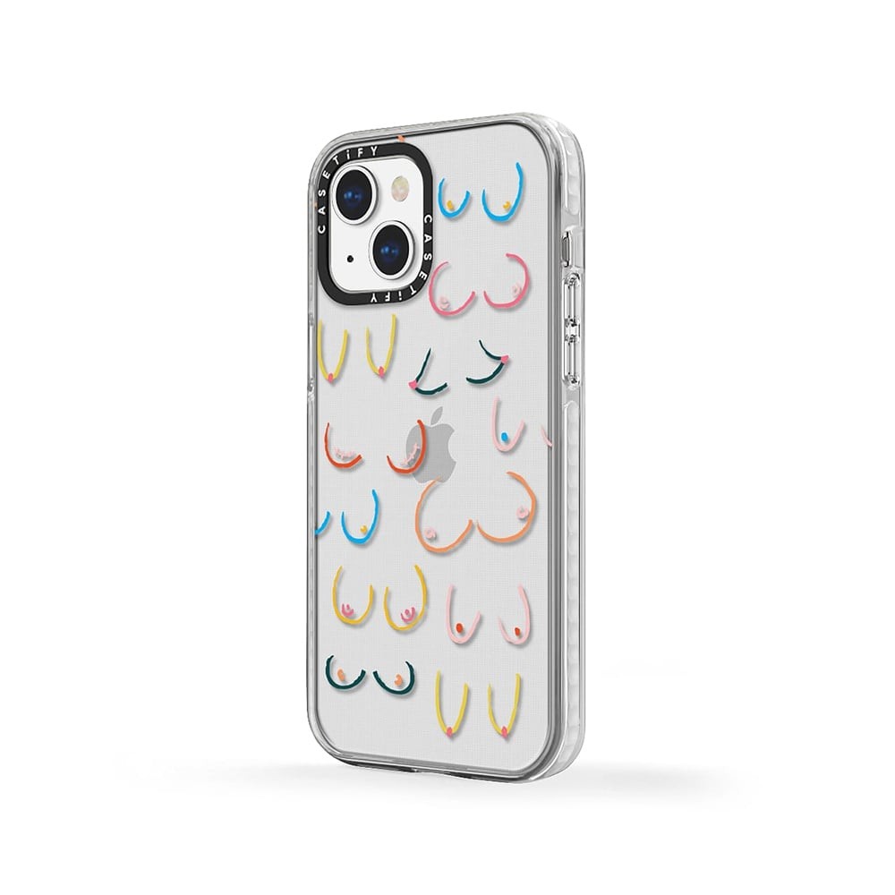 CASETiFY เคส iPhone 13 Impact Black Lamb Colorful Boobs