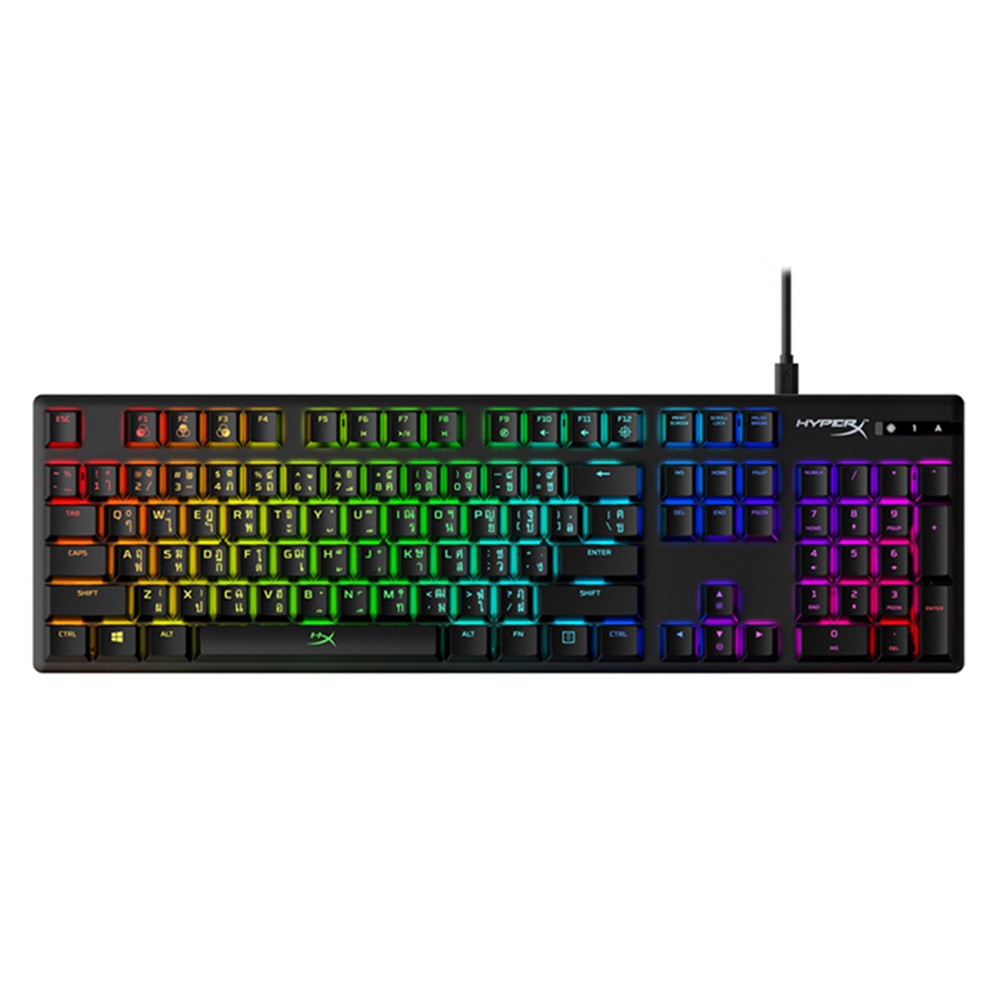 คีย์บอร์ดเกมมิ่ง HyperX Gaming Keyboard Alloy Origins Blue Sw (Th)