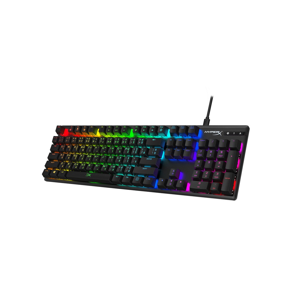 คีย์บอร์ดเกมมิ่ง HyperX Gaming Keyboard Alloy Origins Blue Sw (Th)