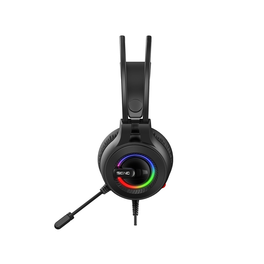 หูฟังเกมมิ่ง Signo gaming Headset Bazzle HP-833 7.1 Black