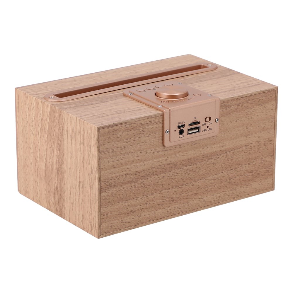 Blue Box Bluetooth Speaker Light wood G2
