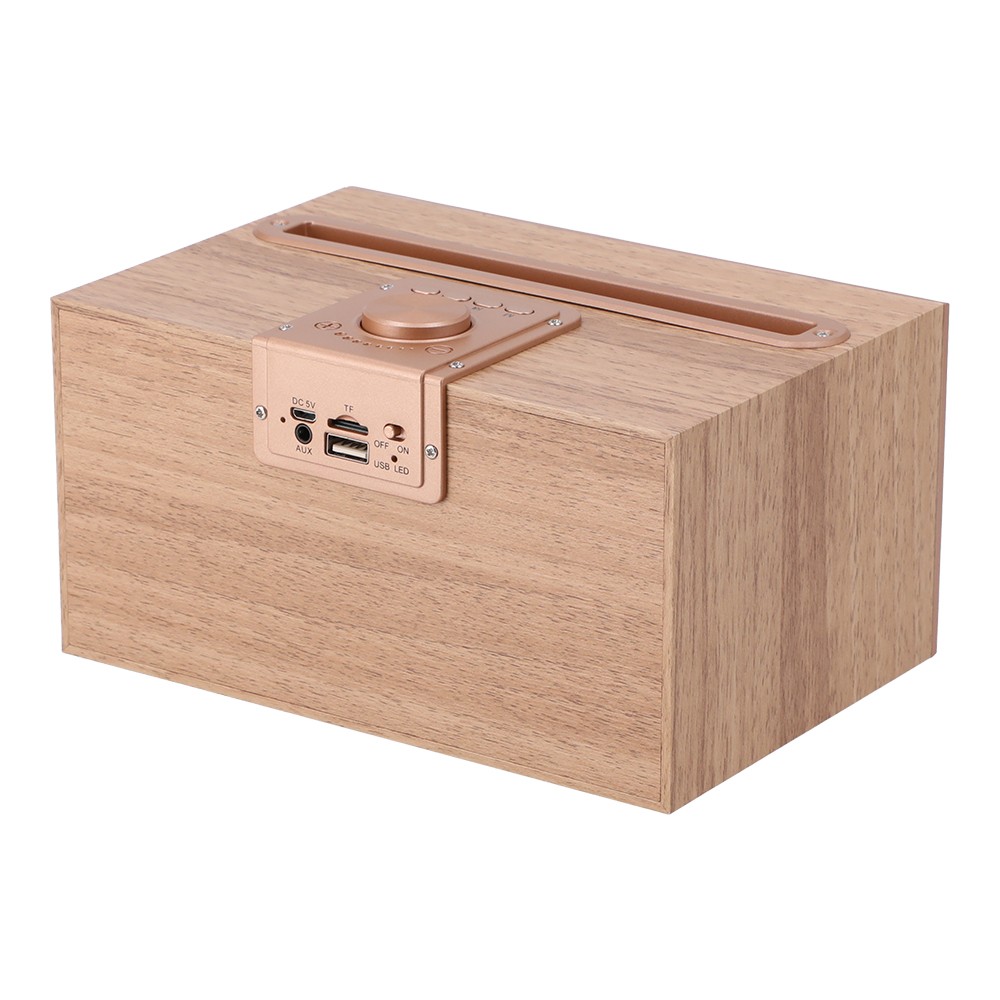 Blue Box Bluetooth Speaker Light wood G2