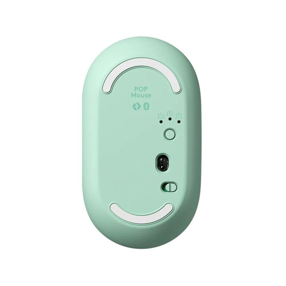 เมาส์ไร้สาย Logitech POP Wireless Mouse with Emoji Daydream Mint