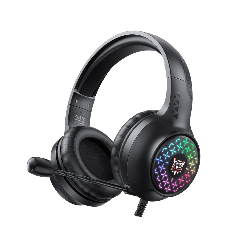 หูฟังเกมมิ่ง Onikuma gaming Headset X7 Pro 3.5 with RGB Black