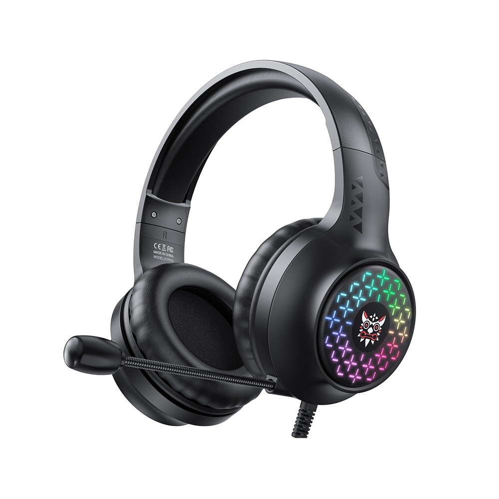 หูฟังเกมมิ่ง Onikuma gaming Headset X7 Pro 3.5 with RGB Black
