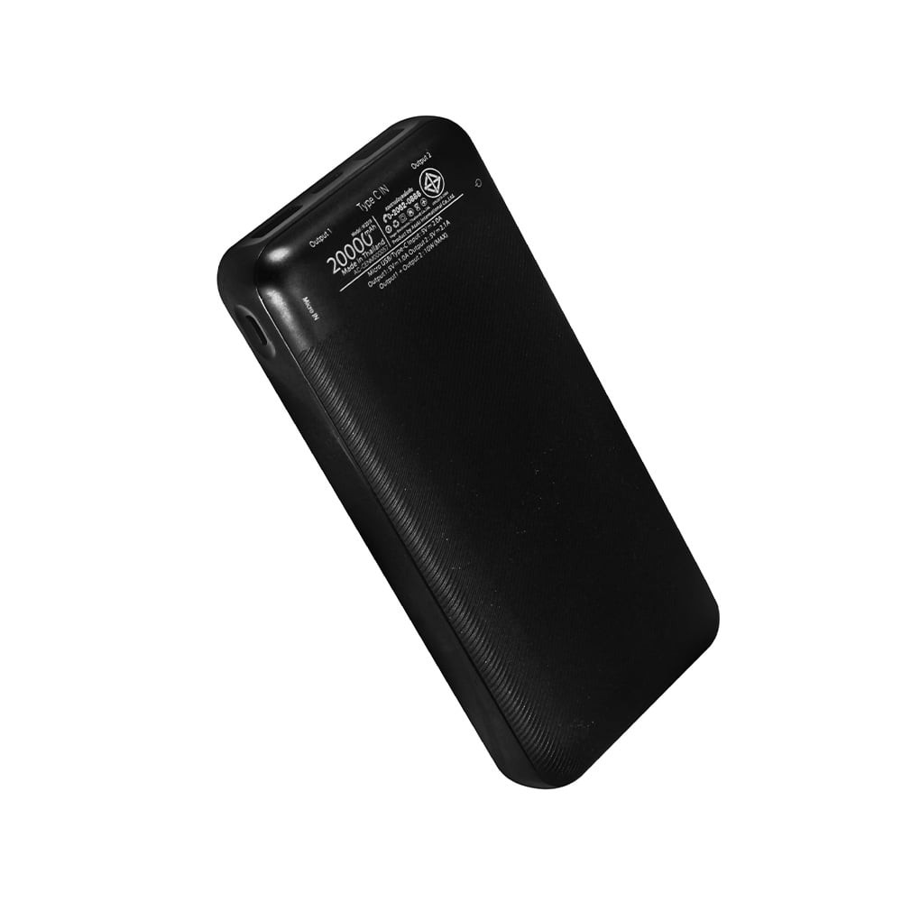 พาวเวอร์แบงค์ ASAKI ความจุ 20,000 mAh / A-B3521 Black