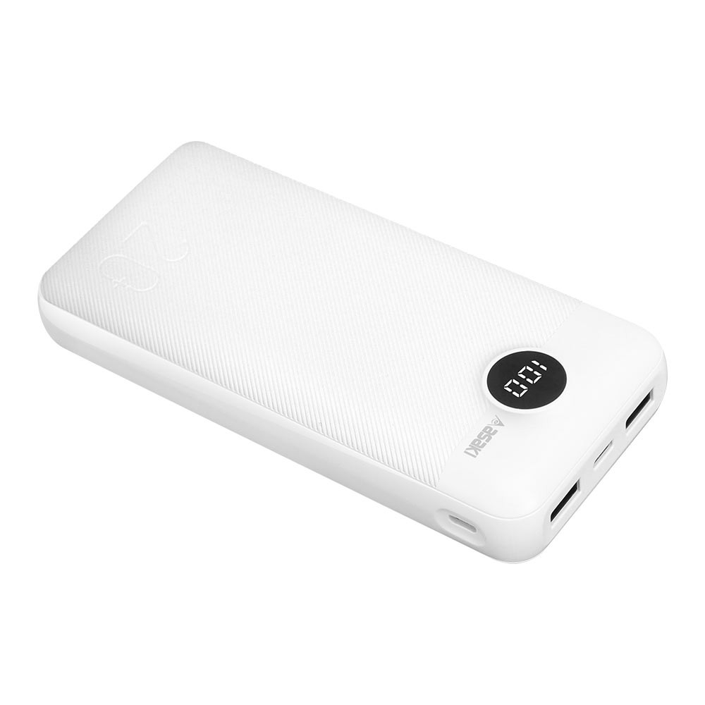 พาวเวอร์แบงค์ ASAKI ความจุ 20,000 mAh / A-B3521 White