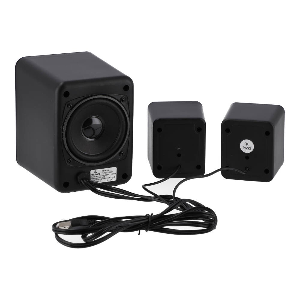 TECHPRO Speaker 2.1 D203 Black