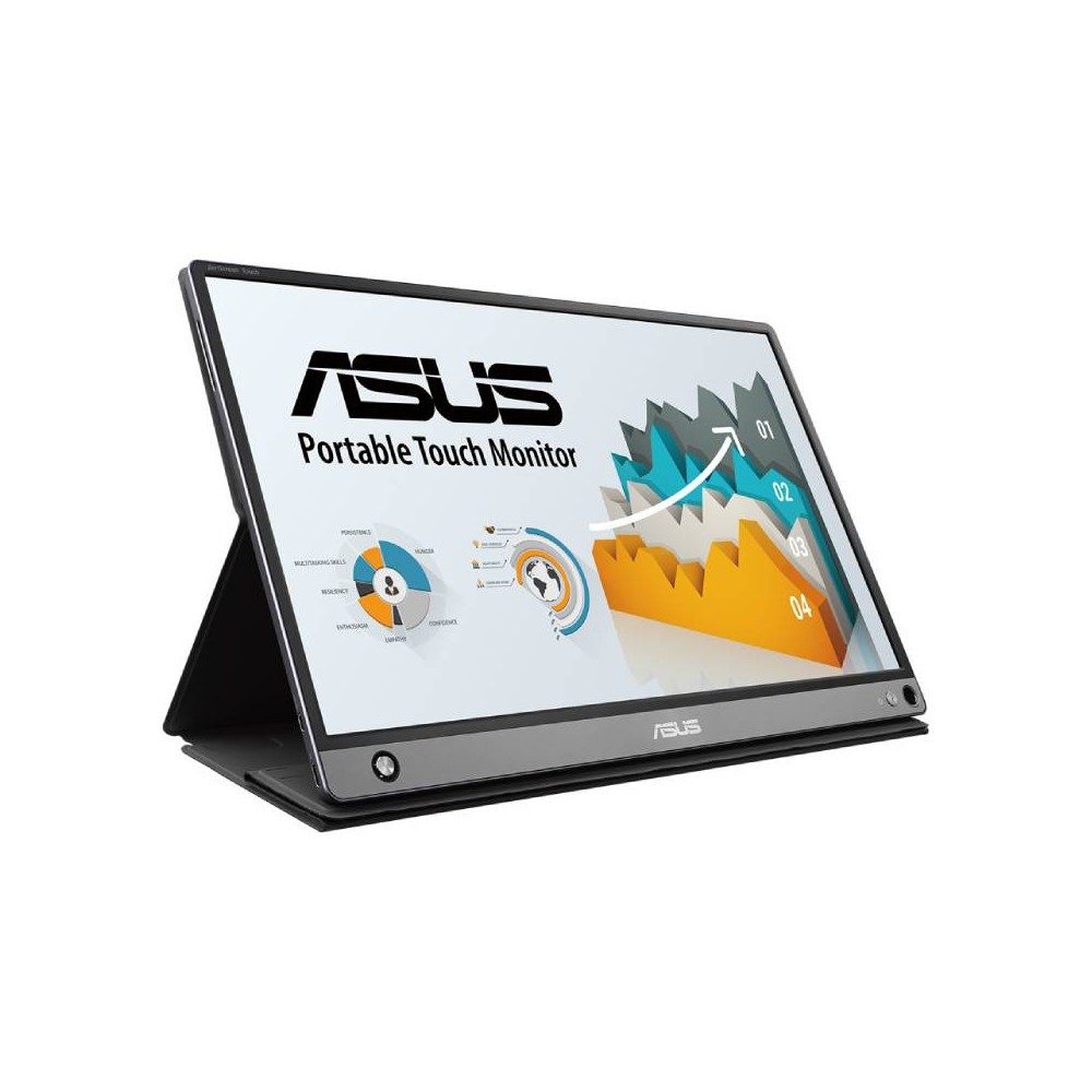 จอมอนิเตอร์ ASUS MONITOR ZenScreen MB16AMT (IPS Touch-Screen USB-C )