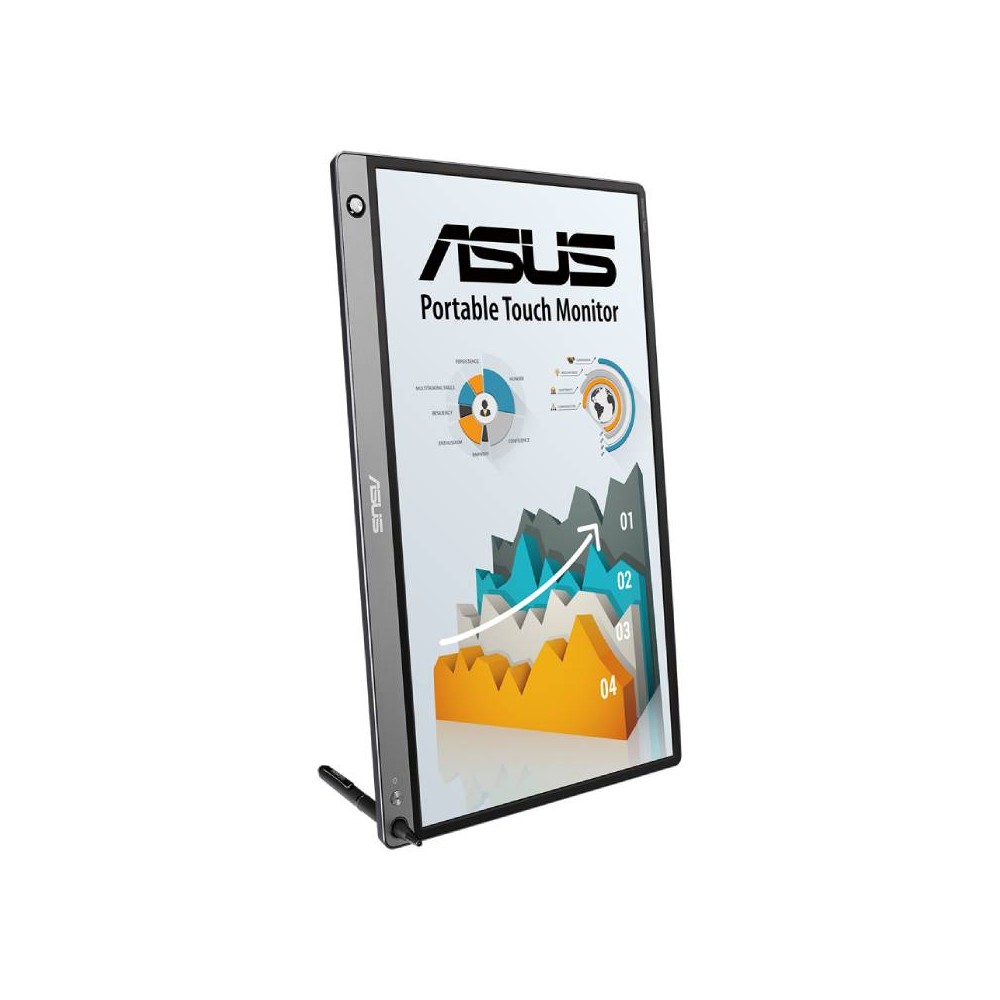 จอมอนิเตอร์ ASUS MONITOR ZenScreen MB16AMT (IPS Touch-Screen USB-C )