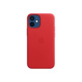 Apple iPhone 12 mini Leather Case with MagSafe - (PRODUCT)RED