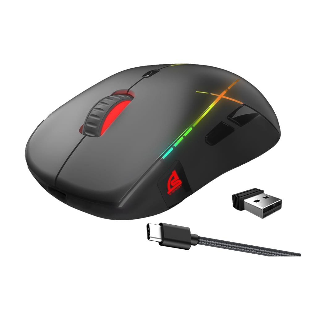 เมาส์เกมมิ่ง Signo Gaming Mouse Wireless Macro Warrox WG-901