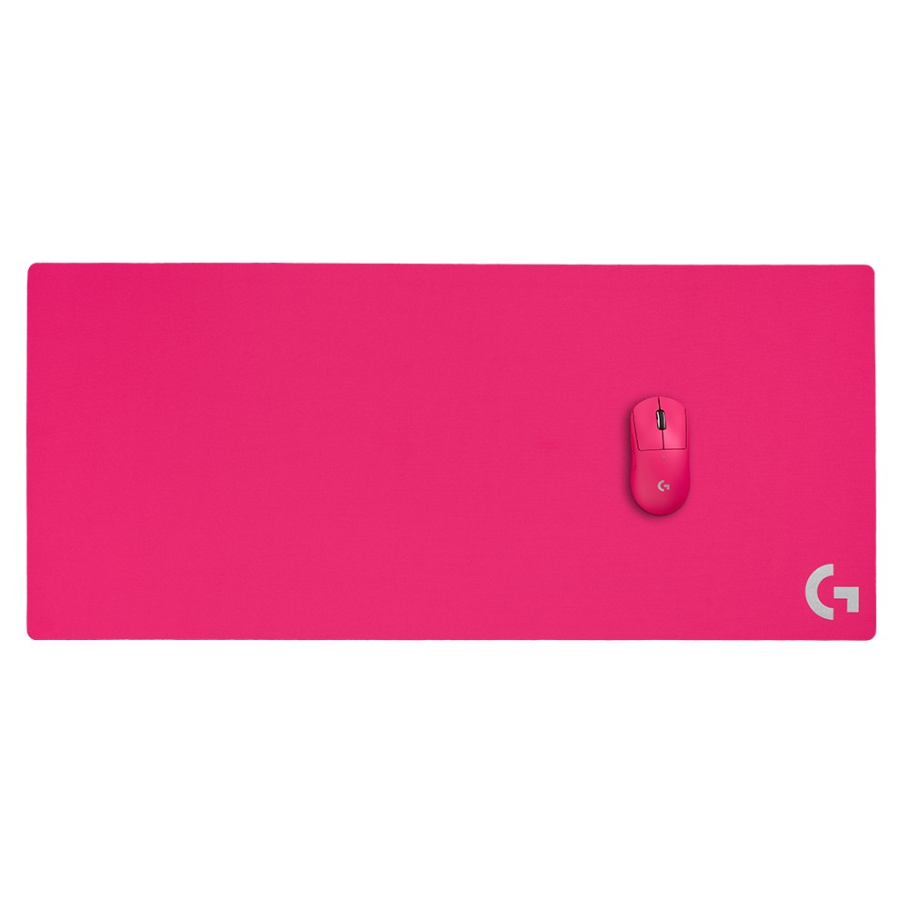 แผ่นรองเมาส์ Logitech Gaming Mouse Pad G840 XL Magenta