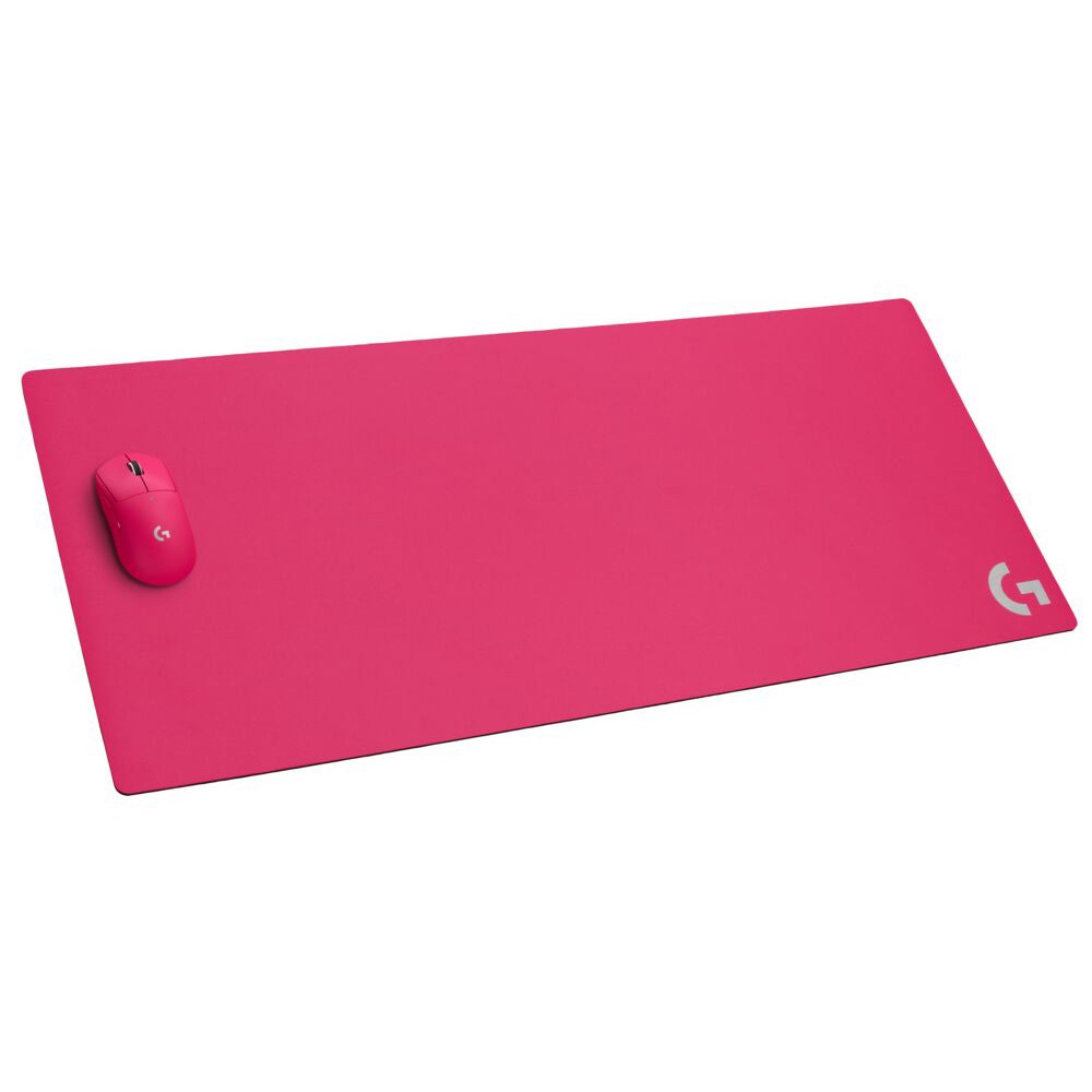 แผ่นรองเมาส์ Logitech Gaming Mouse Pad G840 XL Magenta