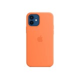 Apple iPhone 12 mini Silicone Case with MagSafe - Kumquat