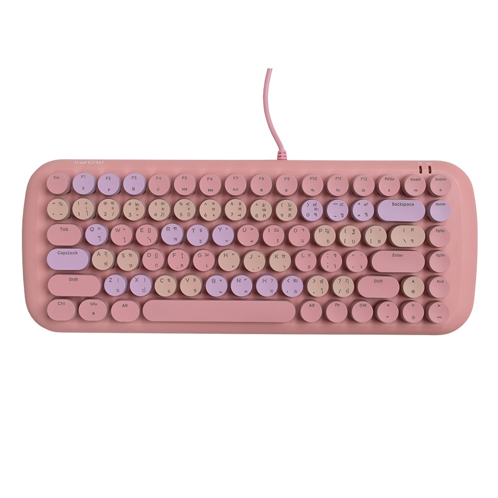 คีย์บอร์ด MOFii Mechanical Keyboard Candy M Pink (TH/EN)