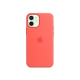 Apple iPhone 12 mini Silicone Case with MagSafe - Pink Citrus