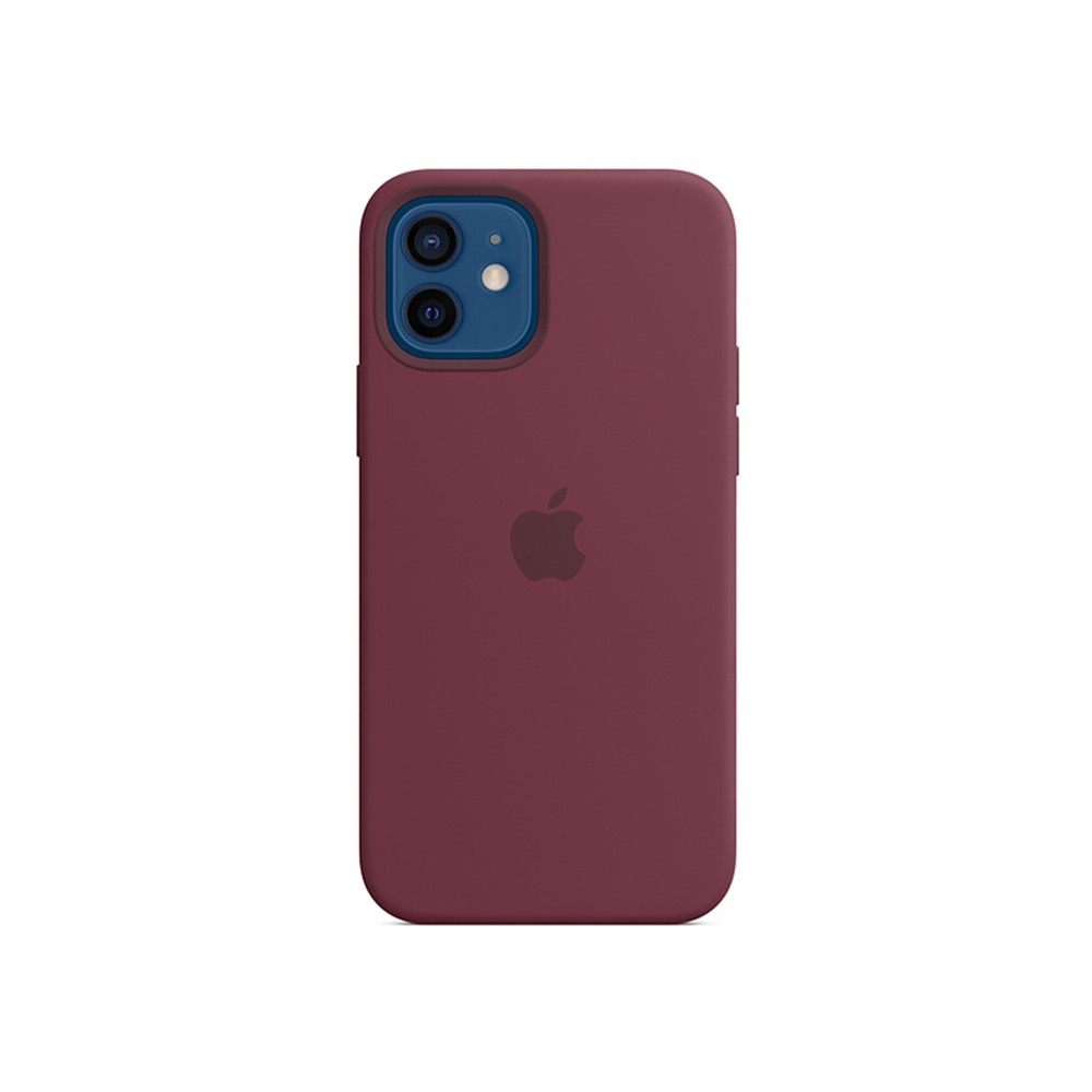 Apple iPhone 12 mini Silicone Case with MagSafe - Plum