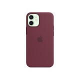 Apple iPhone 12 mini Silicone Case with MagSafe - Plum